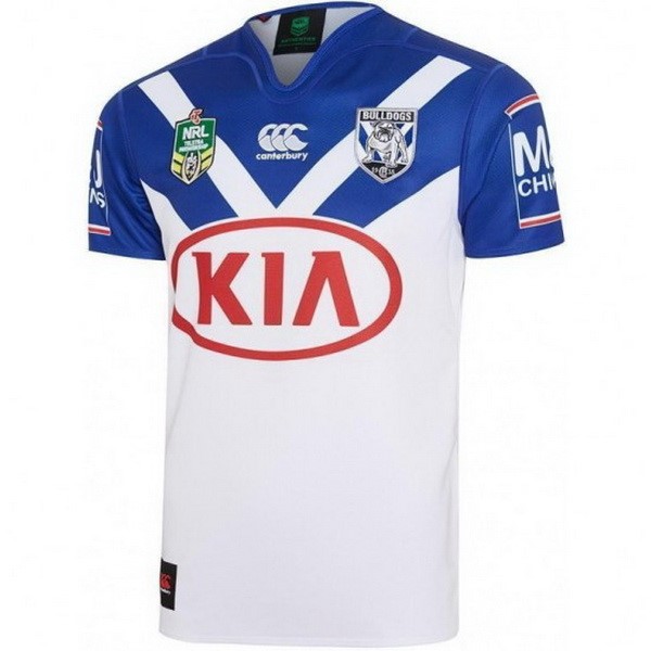 Maillot Rugby Bankstown Bulldogs Domicile 2017 2018 Blanc